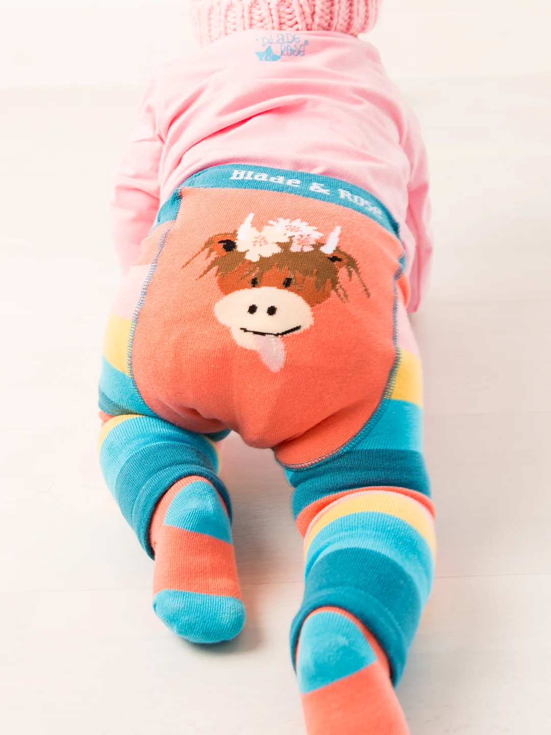 Bonnie Highland Cow Leggings - Image 3