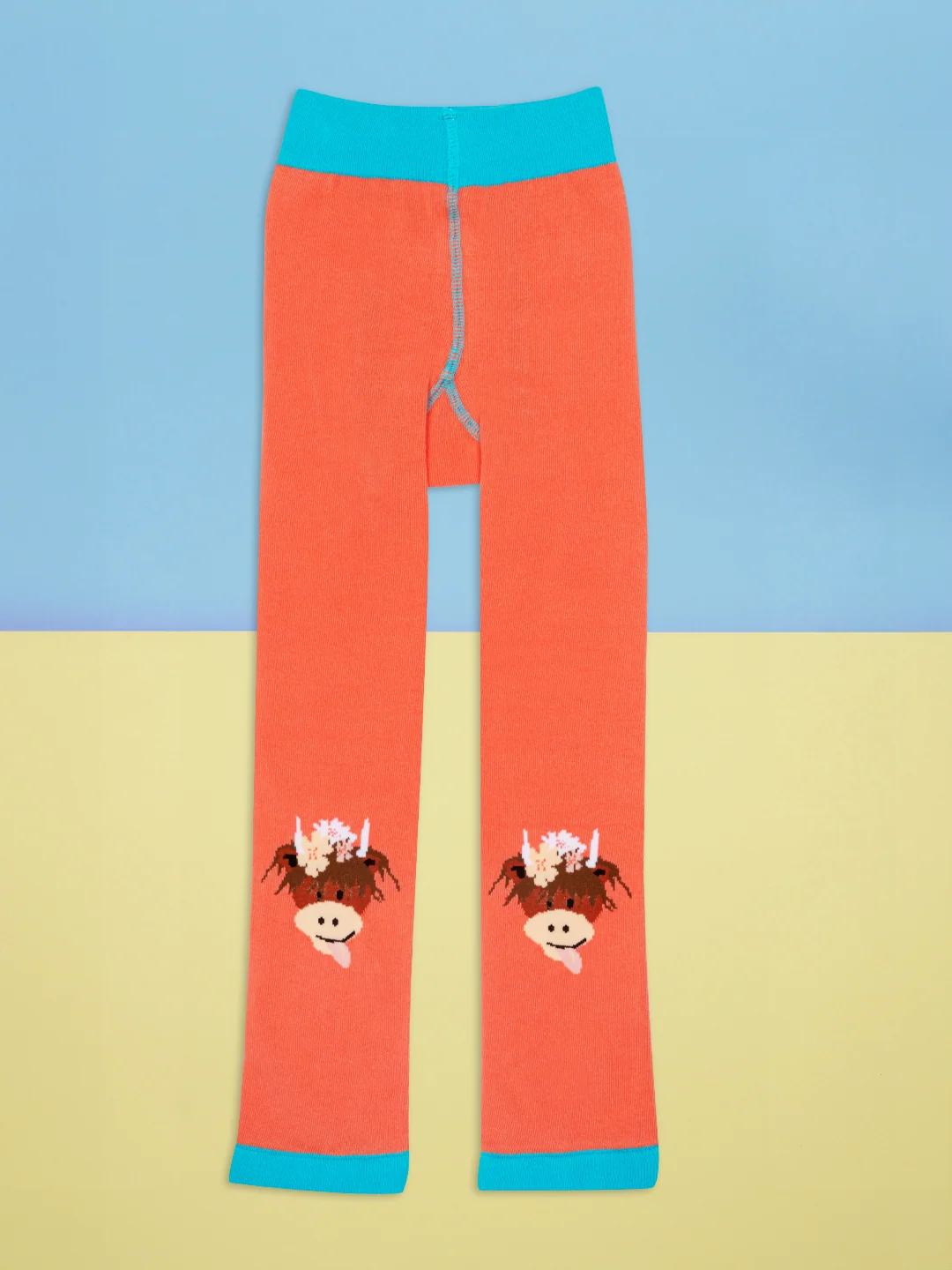 Bonnie Highland Cow Junior Leggings - Image 6