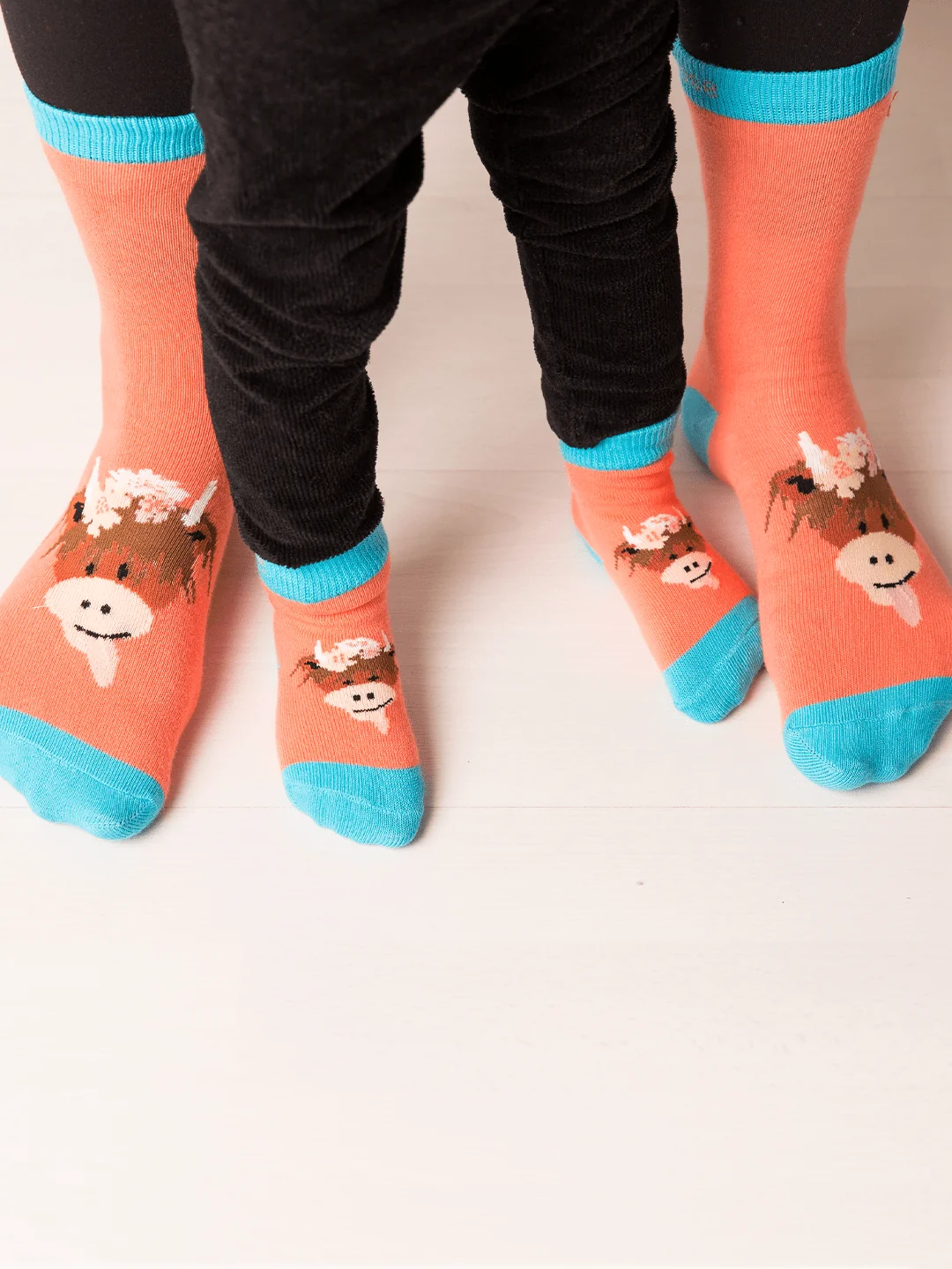 Bonnie Highland Cow Socks - Image 3