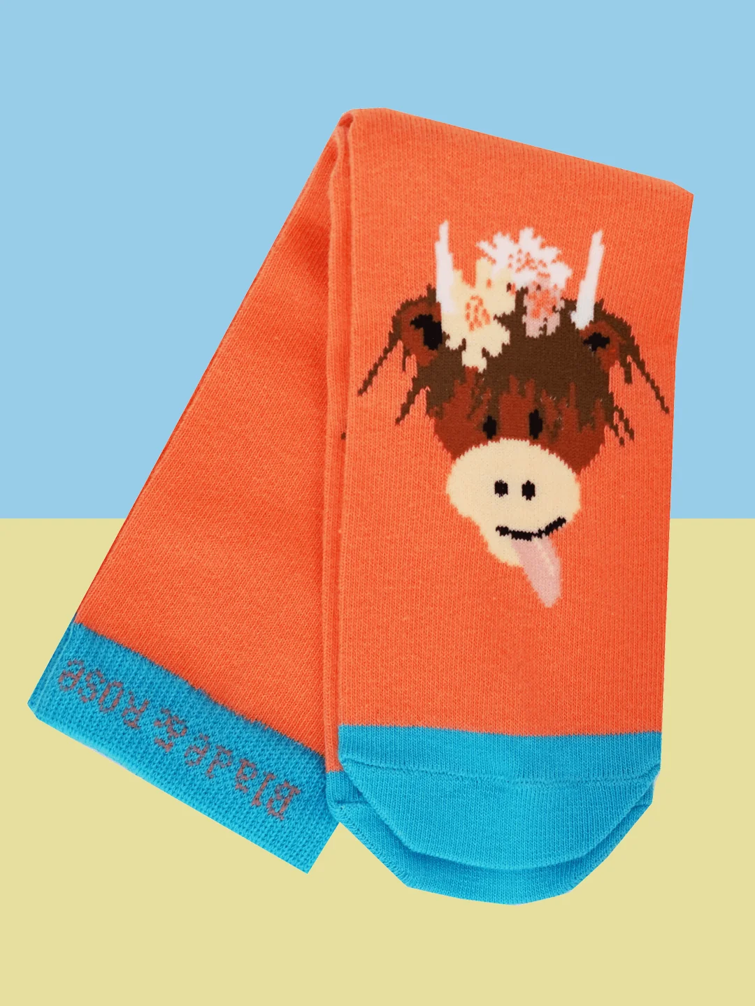 Bonnie Highland Cow Socks - Image 5
