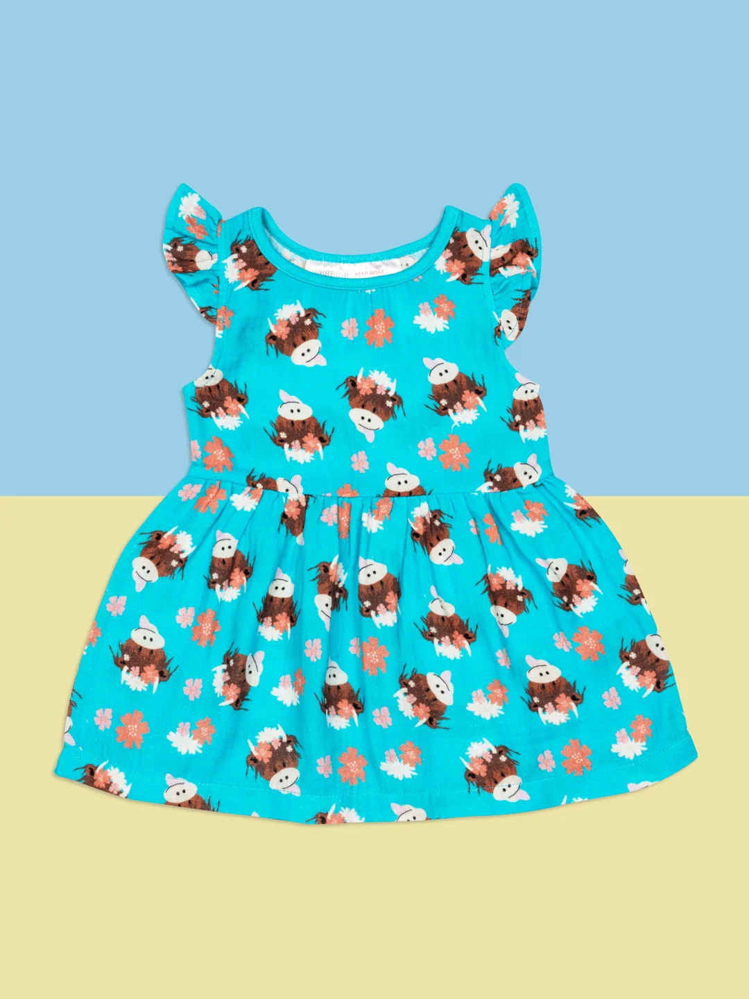 Bonnie Highland Cow Summer Dress - Image 6