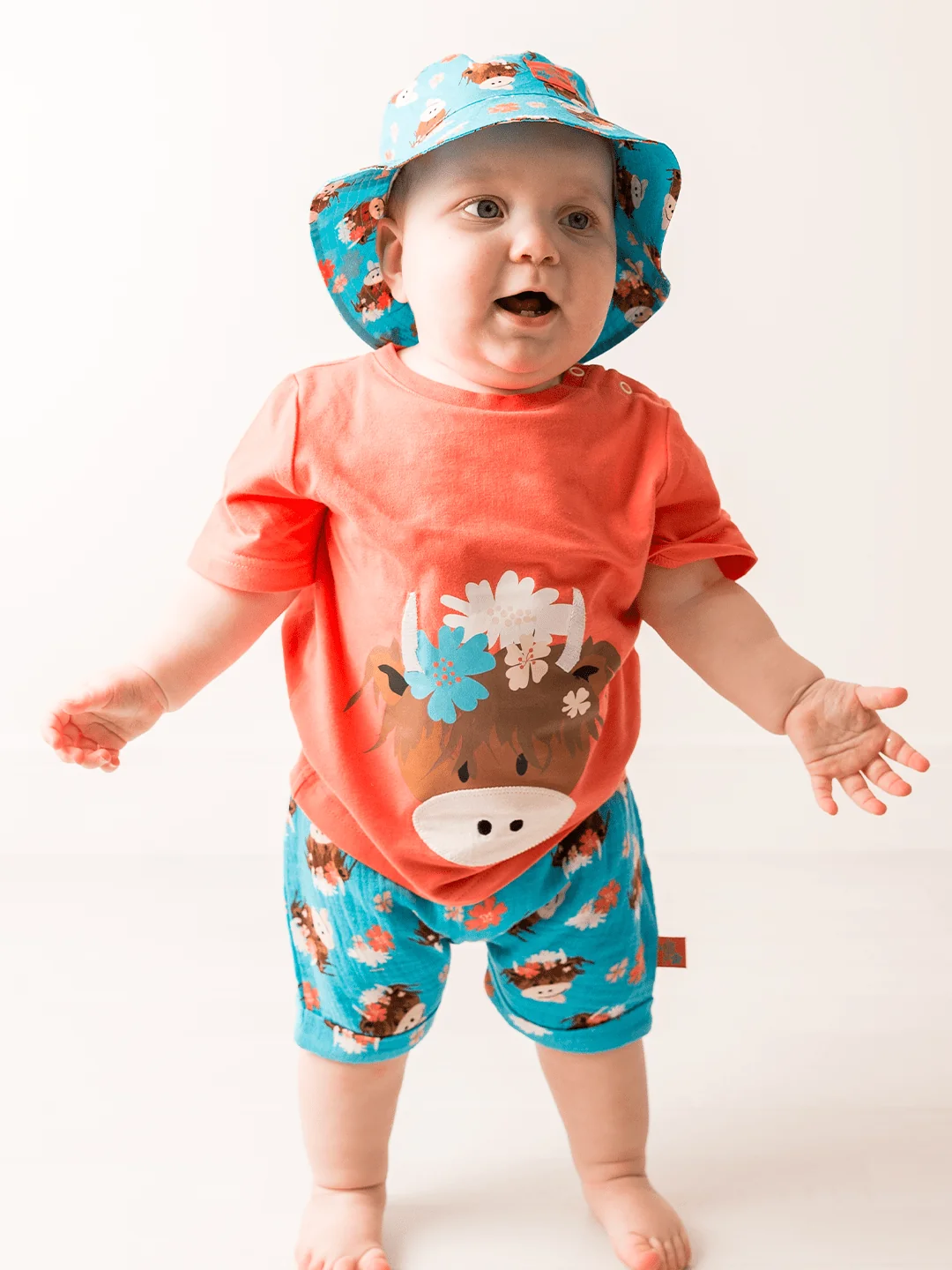 Bonnie Highland Cow Tee - Image 3