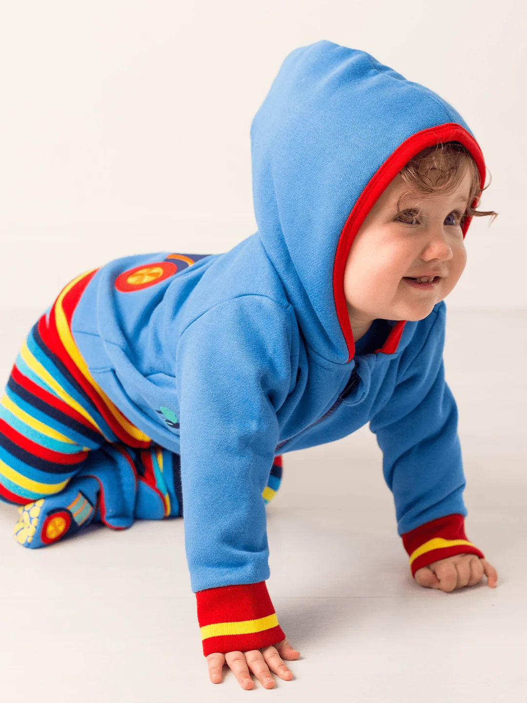Farmyard Tractor Junior Hoodie - Image 5
