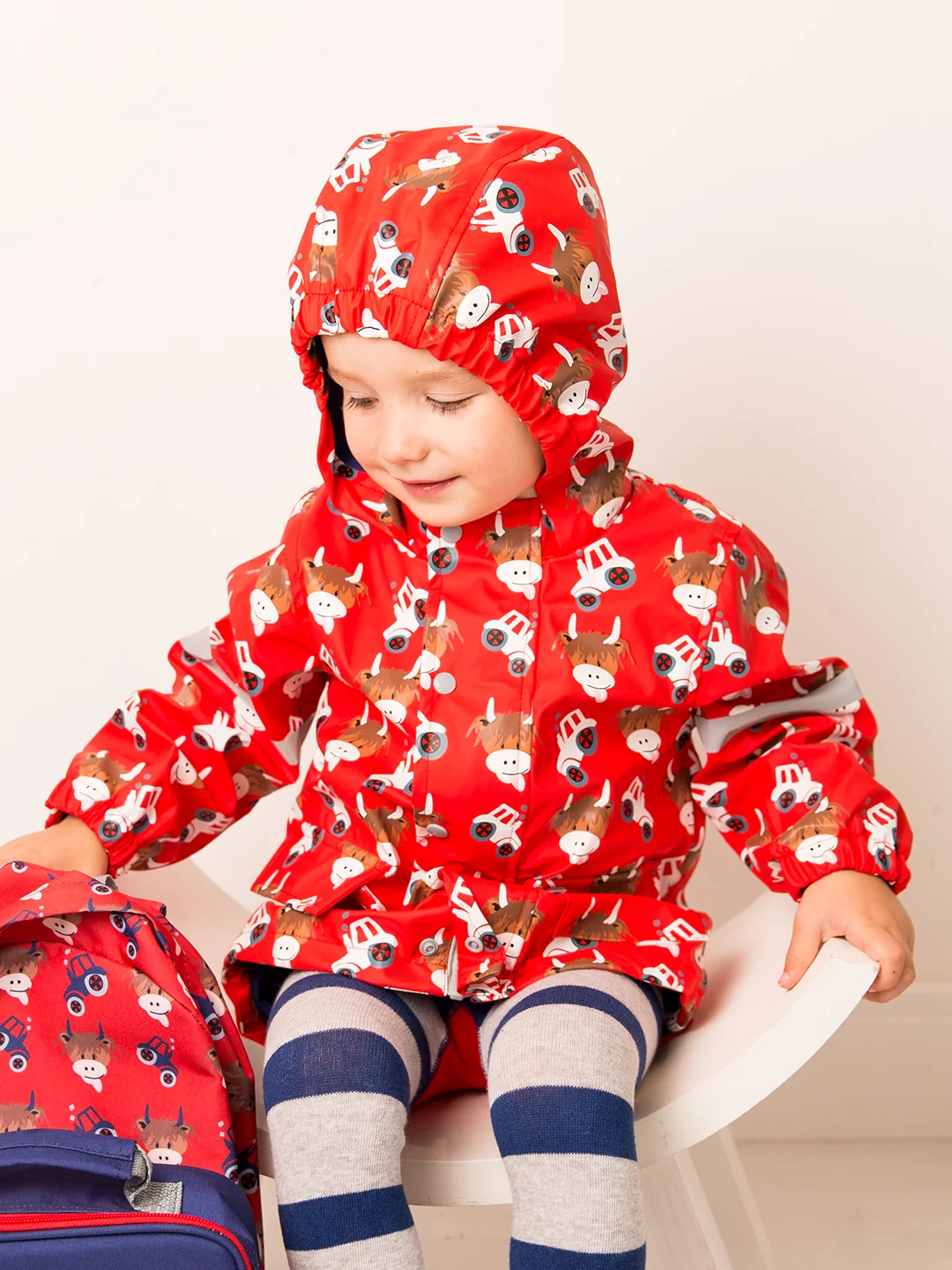 Hamish Highland Cow Raincoat