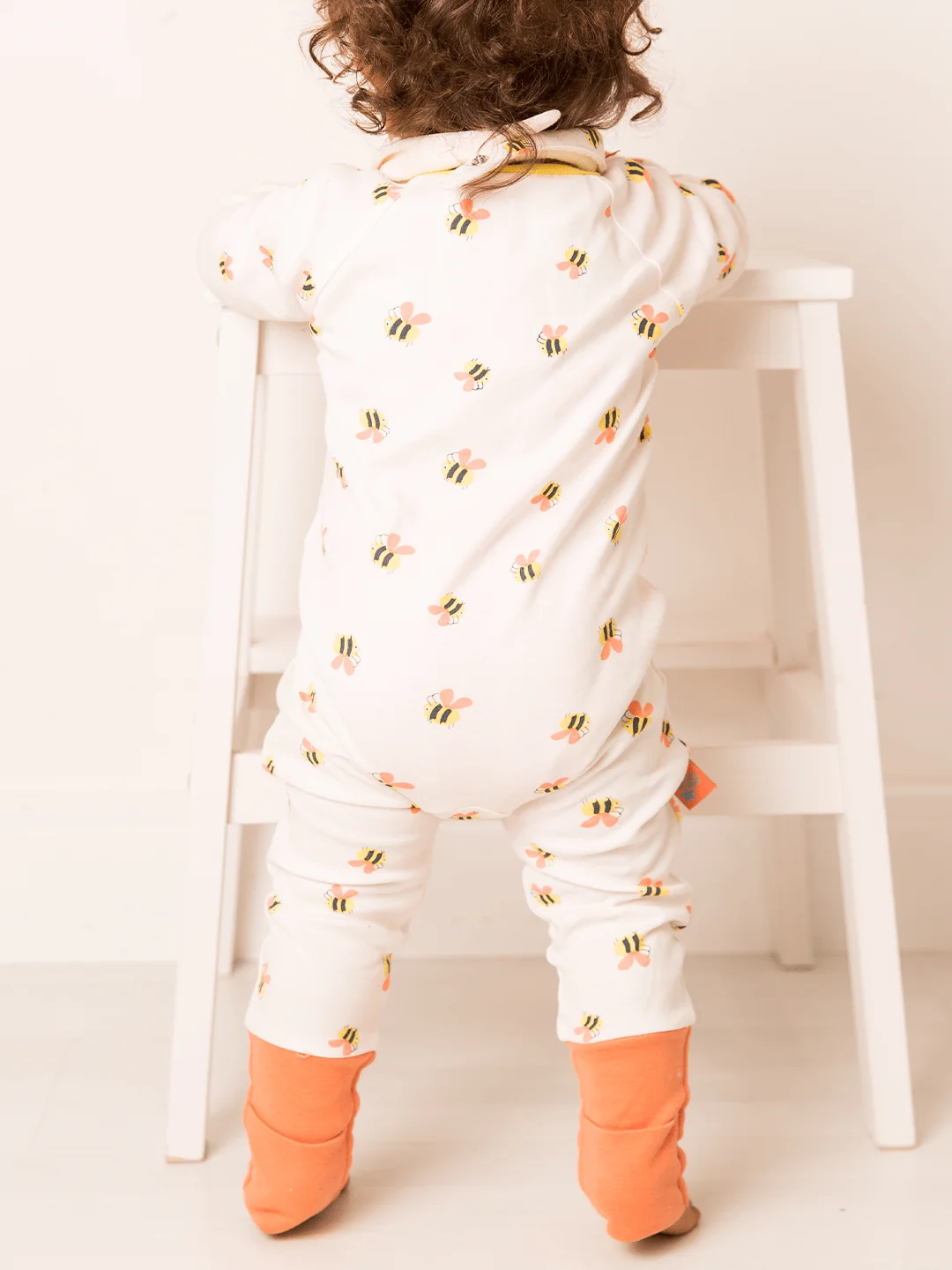Honey Bee Zip-Up Romper Playsuit - Image 5