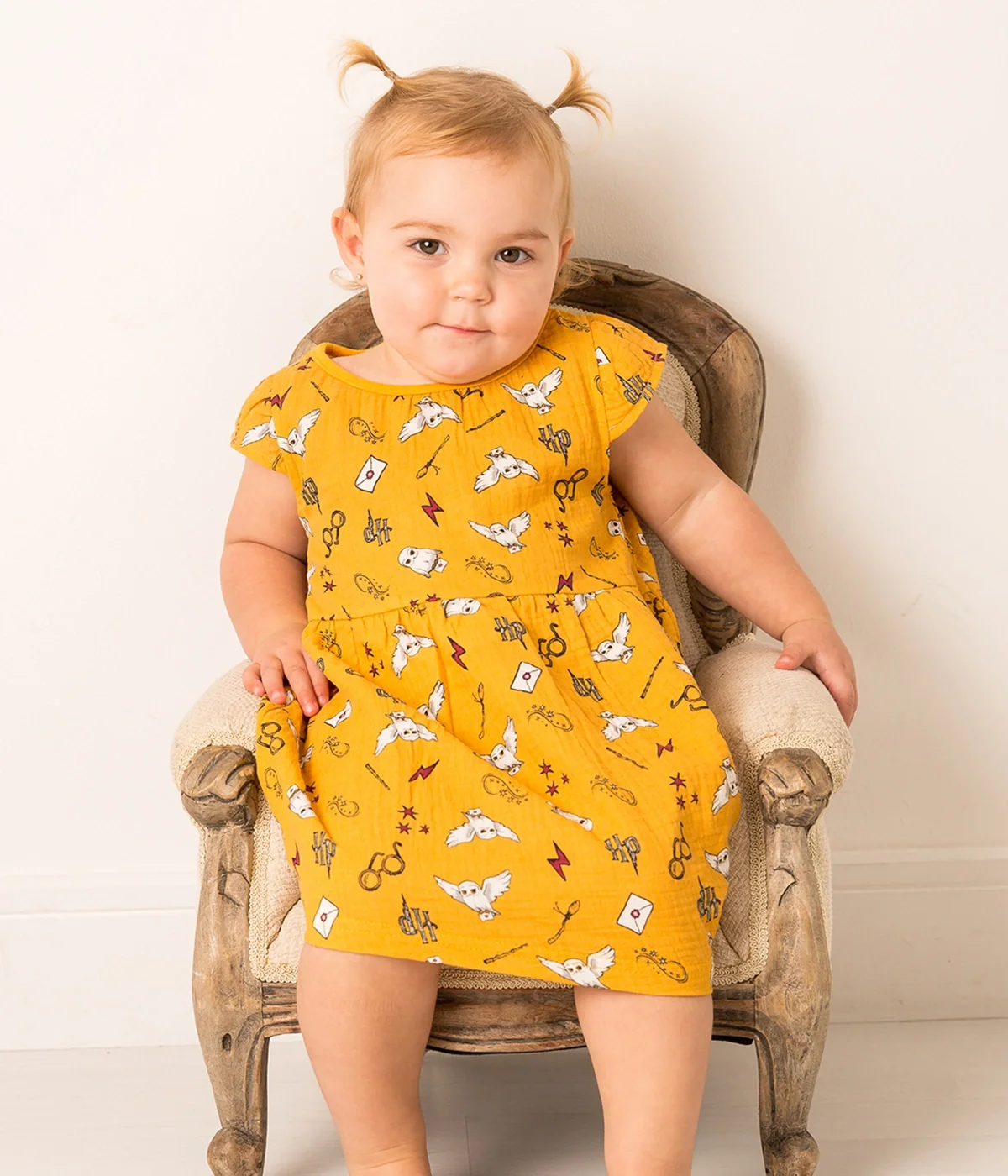 Junior Harry Potter™ Hedwig Summer Dress - Image 3