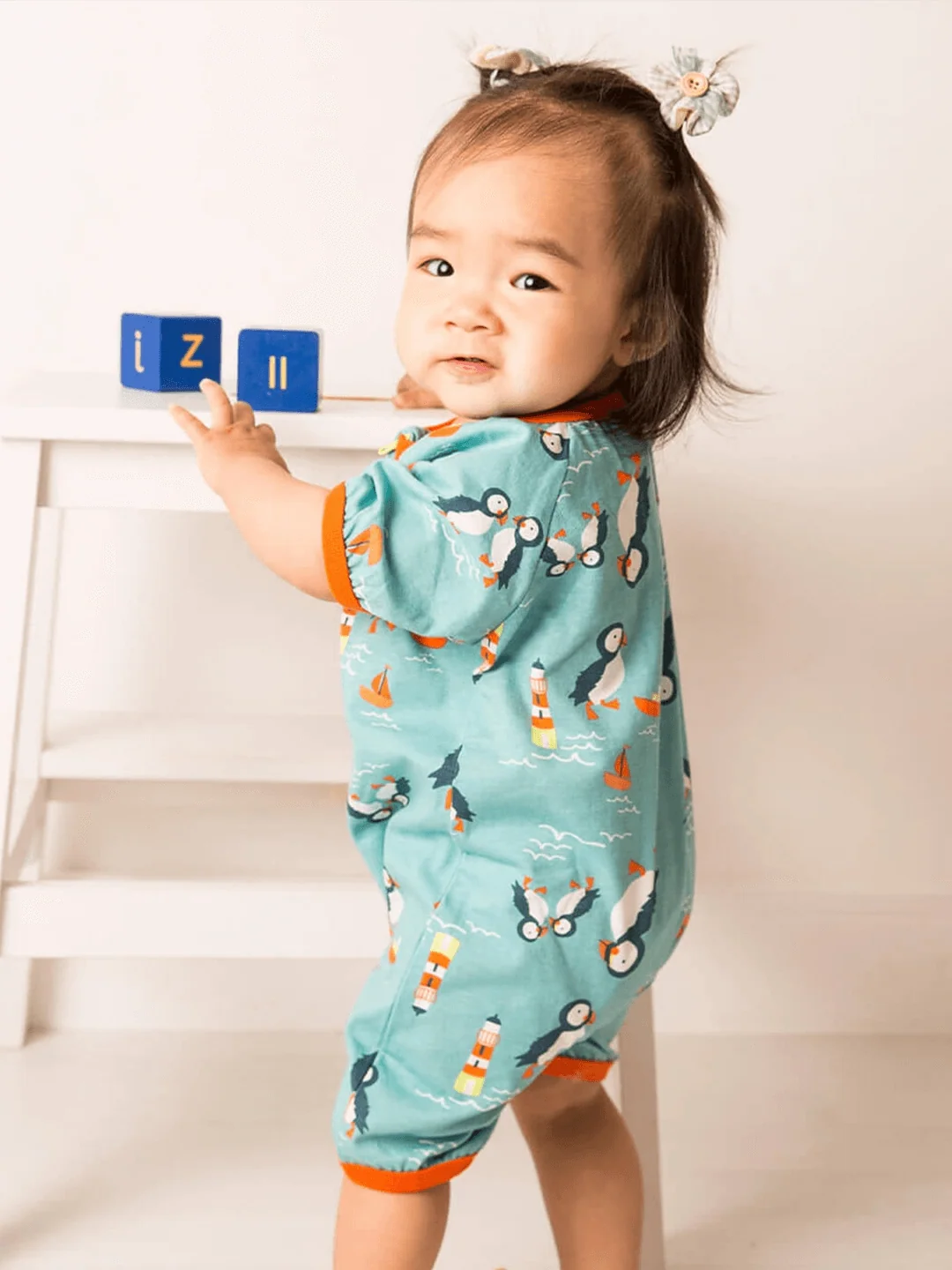 Kenzie the Puffin Summer Romper Playsuit - Image 4