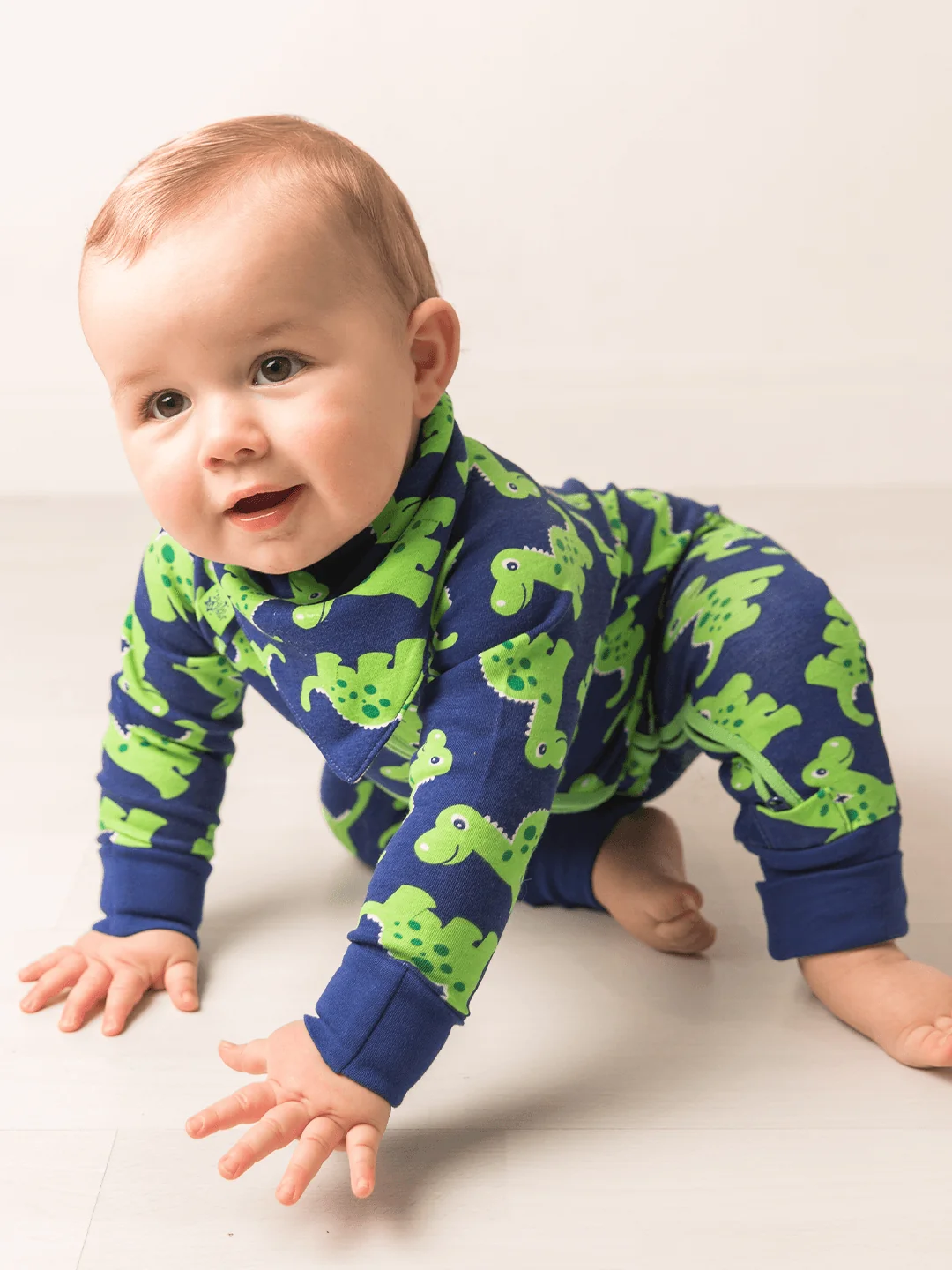 Maple the Dino Zip-Up Romper Playsuit - Image 3