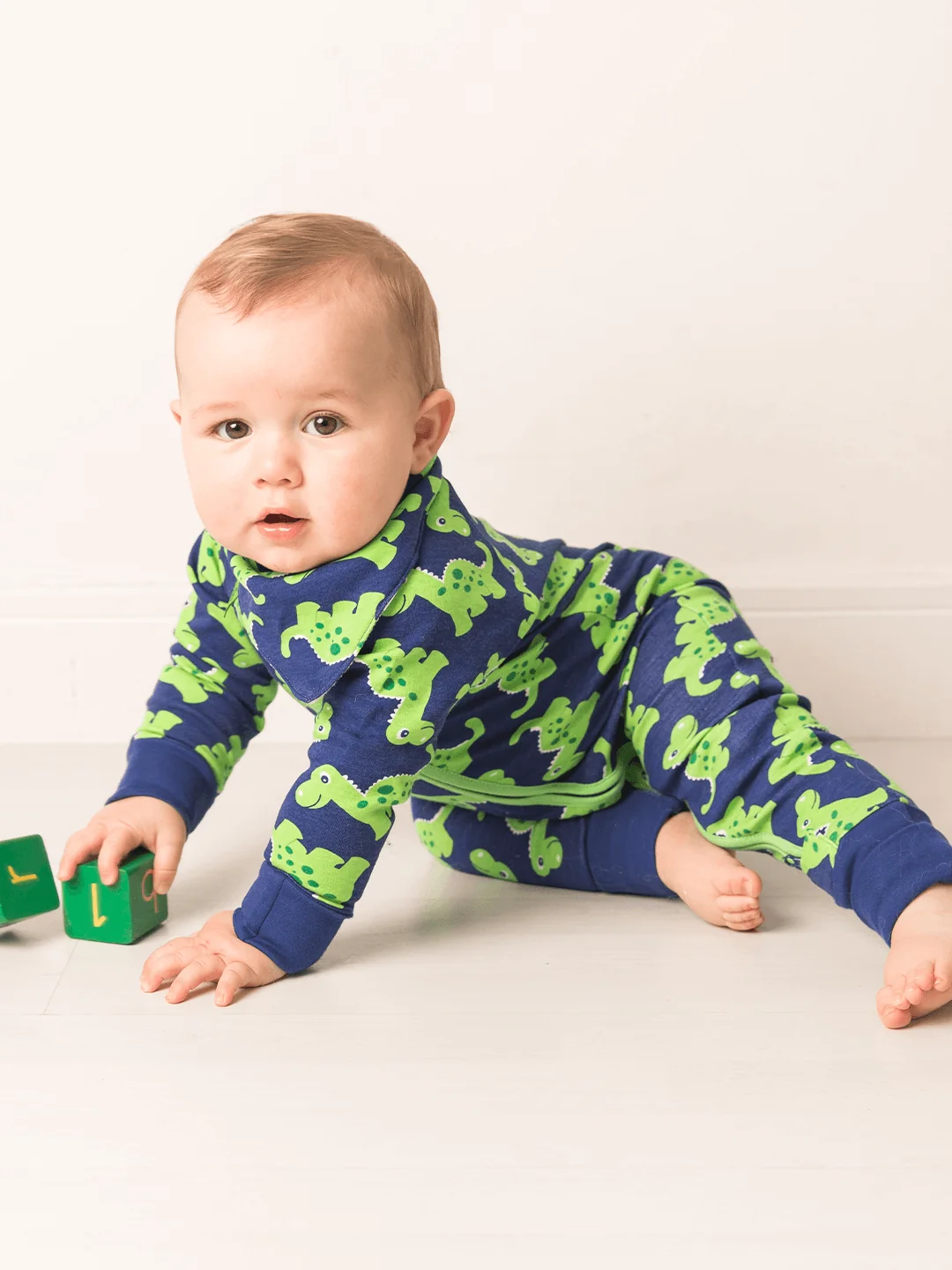 Maple the Dino Zip-Up Romper Playsuit - Image 6
