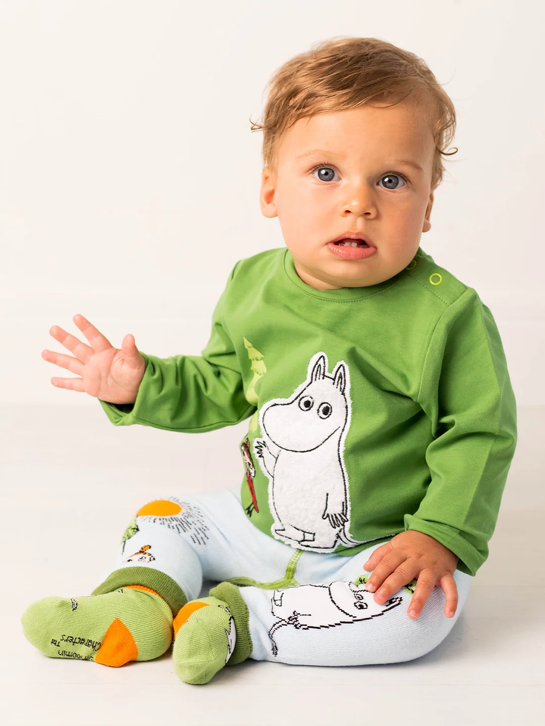 Moomin™ Organic Free to Explore Leggings - Image 4