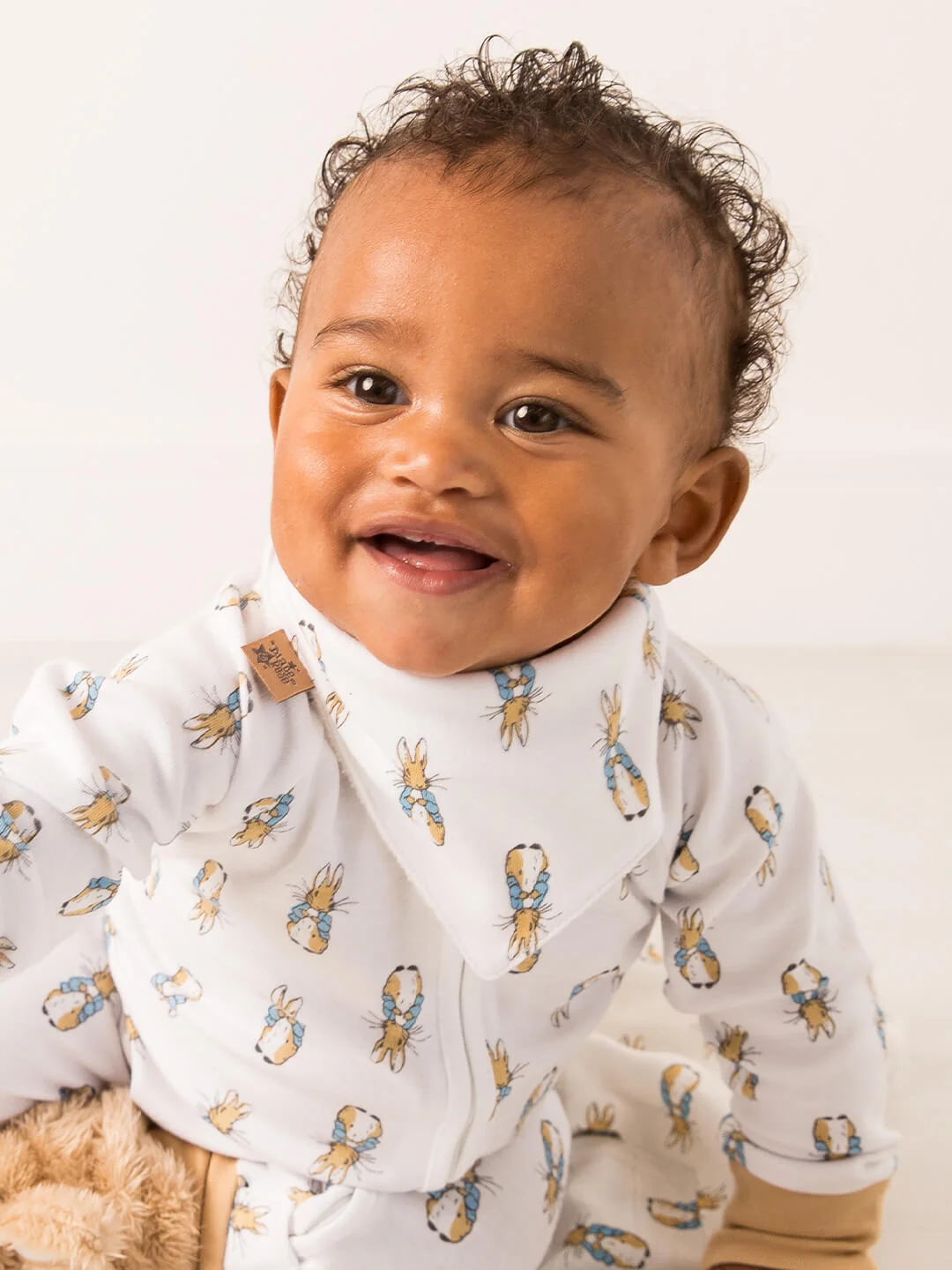 Peter Rabbit™ Neutral Bib - Image 2