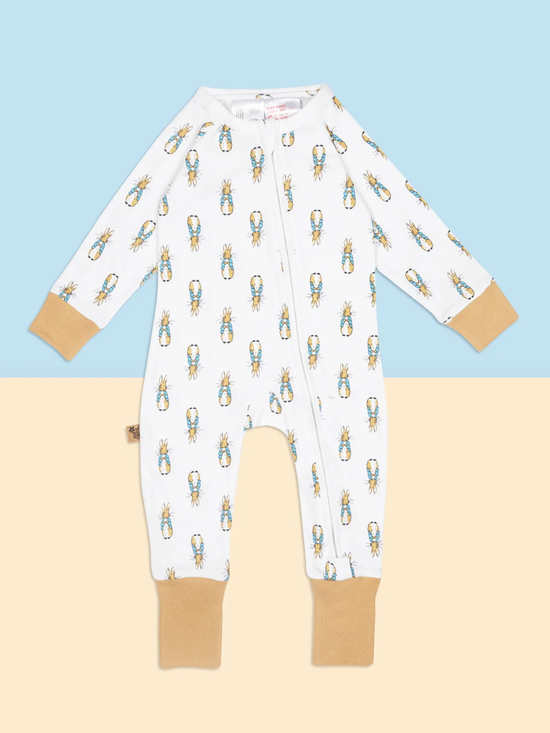 Peter Rabbit™ Neutral Romper Playsuit - Image 6