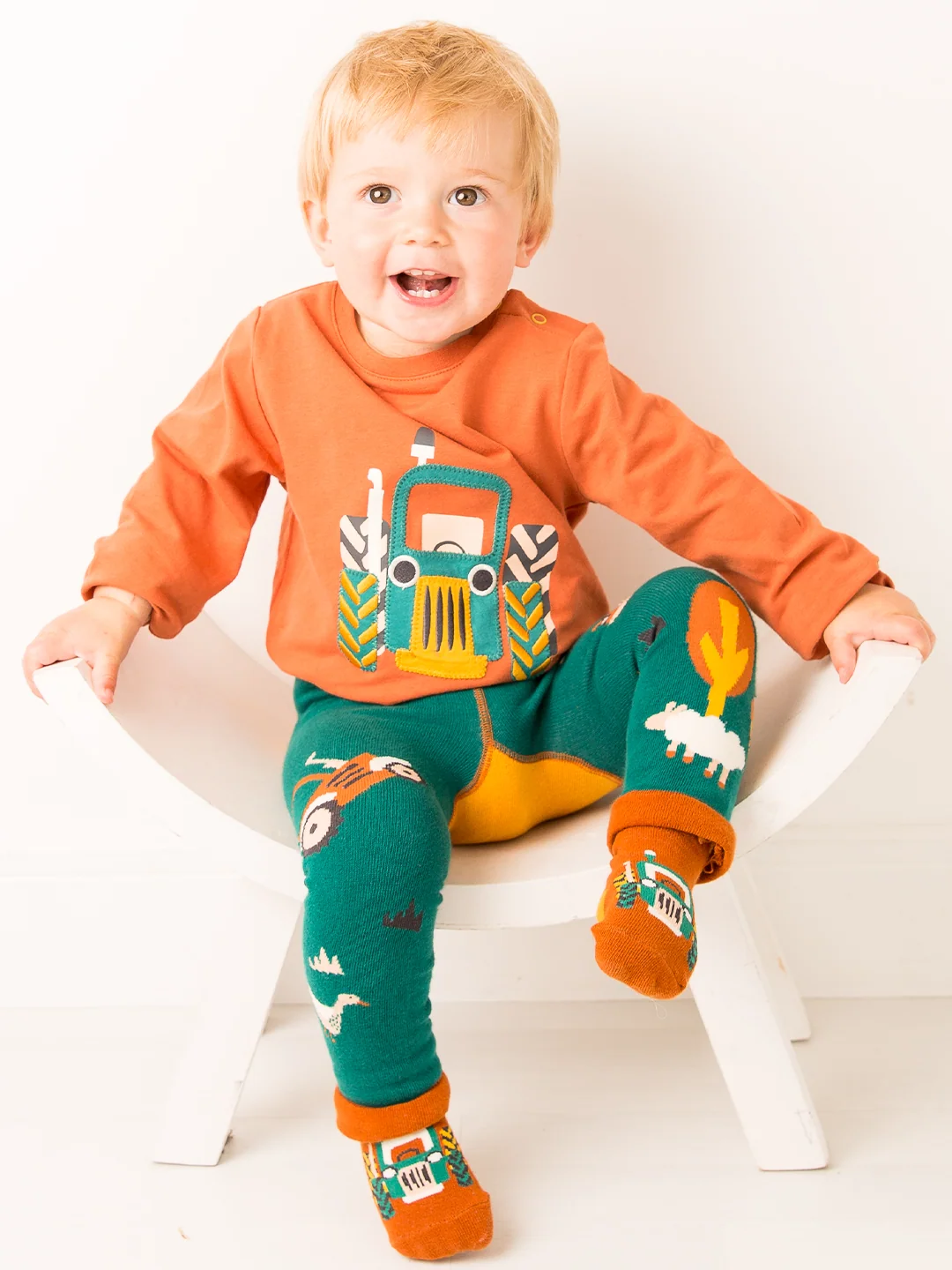 Rustic Farmyard Leggings - Image 5