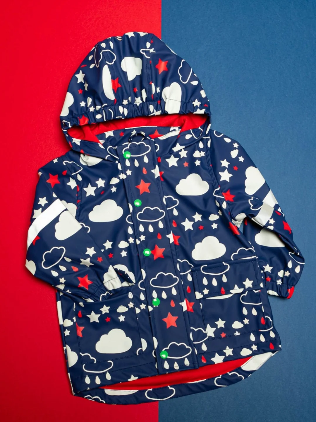 Weather Colour Changing Raincoat - Image 2